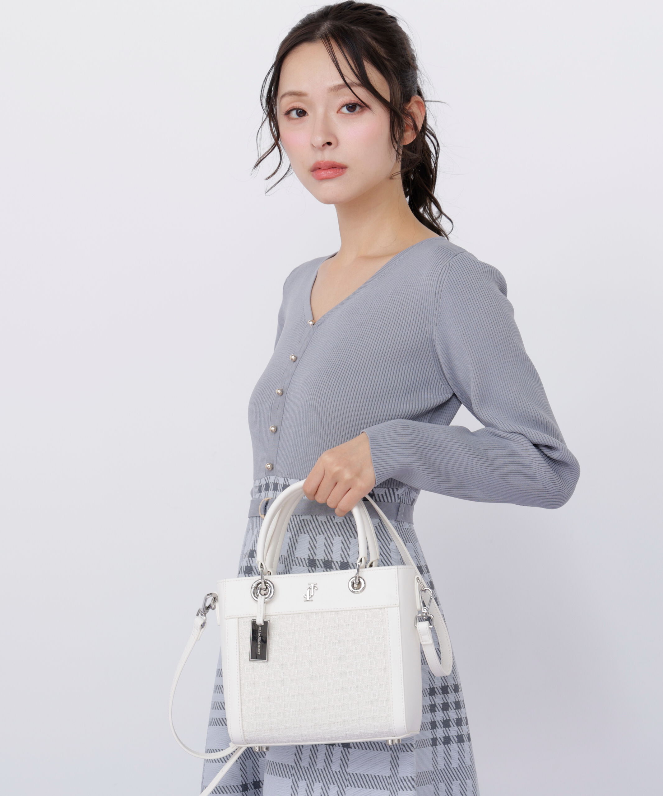  「クロスJツイードトートバッグ」|その他|