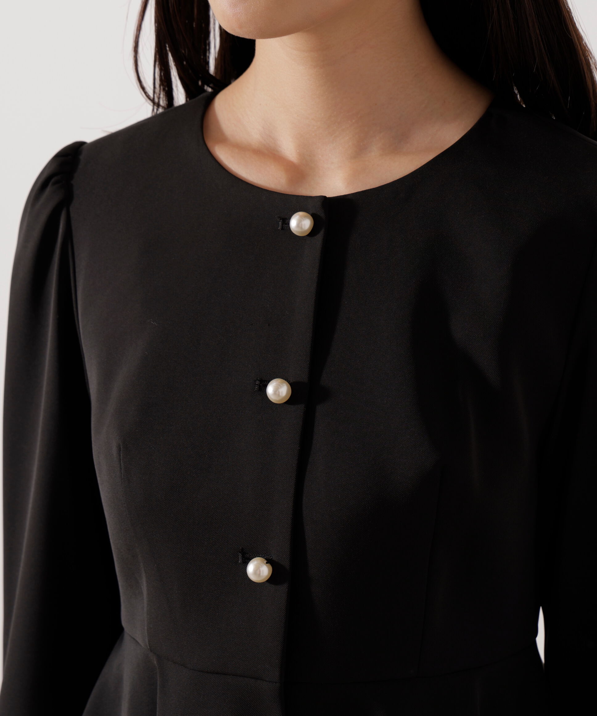 PROPORTION BODY DRESSING「＜セットアップ対応＞ペプラムジャケット」|ブルゾン・スタジャン|