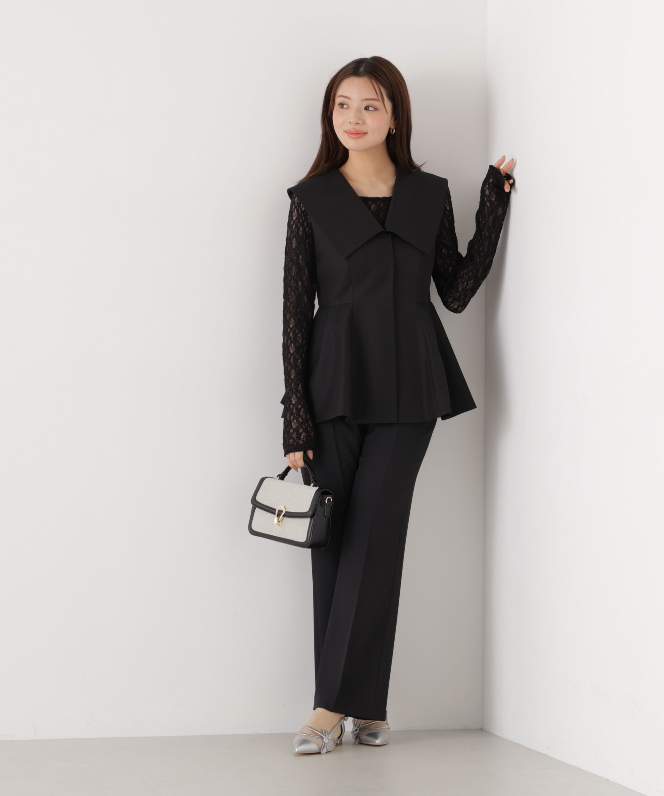 PROPORTION BODY DRESSING「〈a/mie〉ビッグカラージレ　26SS」|ブルゾン・スタジャン|