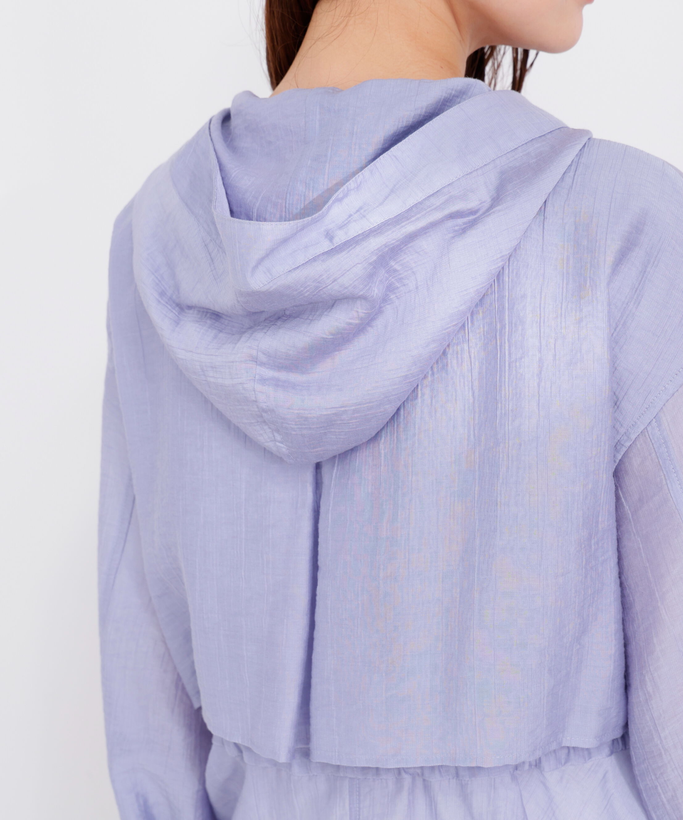 PROPORTION BODY DRESSING「シアーペプラムブルゾン 26SS」|ブルゾン・スタジャン|