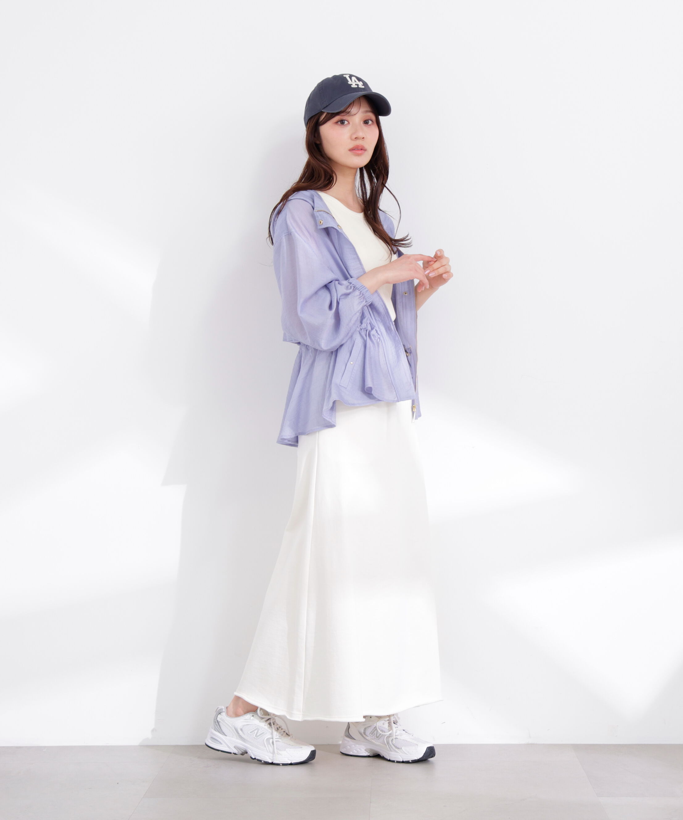 PROPORTION BODY DRESSING「シアーペプラムブルゾン 26SS」|ブルゾン・スタジャン|