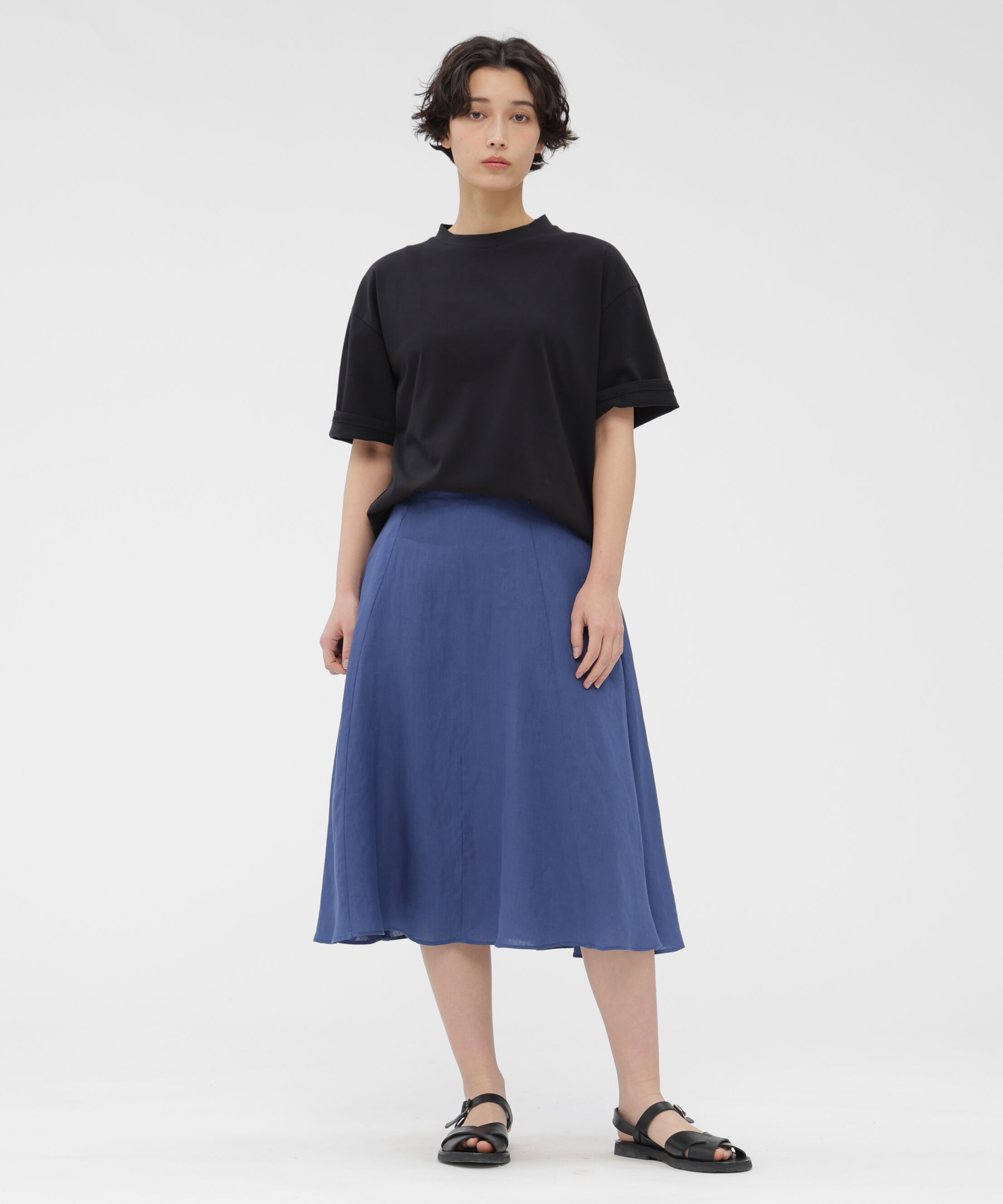  「LIGHT DENSE COTTON JERSEY TOP」|Tシャツ・カットソー|