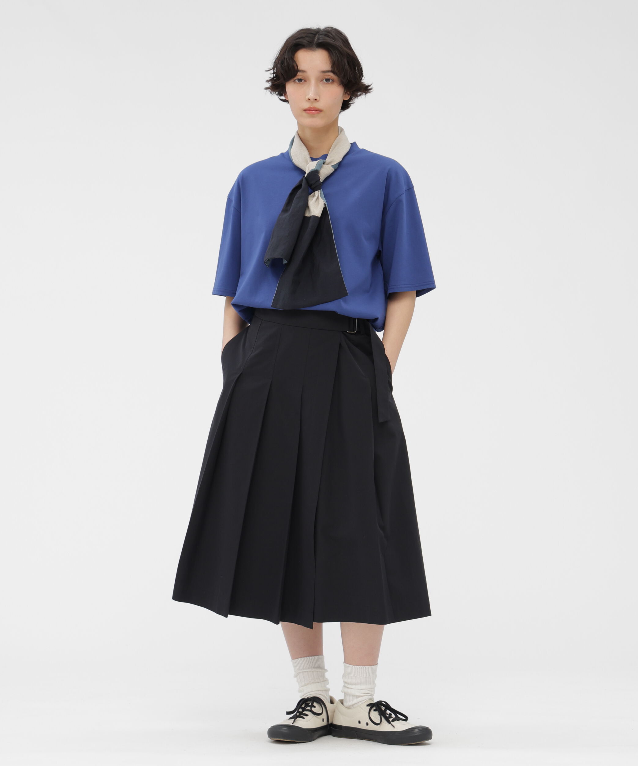  「LIGHT DENSE COTTON JERSEY TOP」|Tシャツ・カットソー|