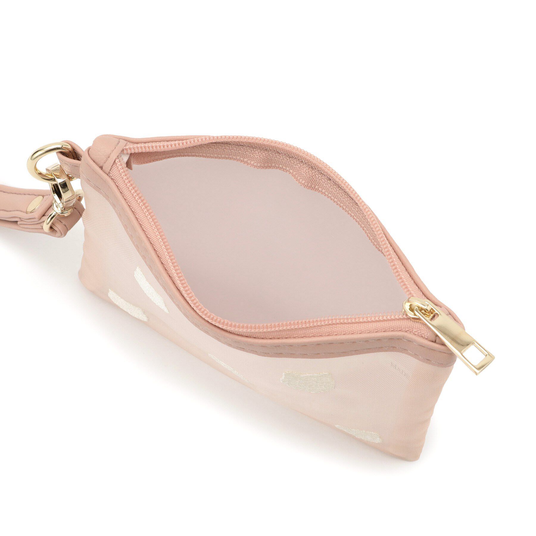 SHOO･LA･RUE「フラットミニポーチ ネコ」|ポーチ|