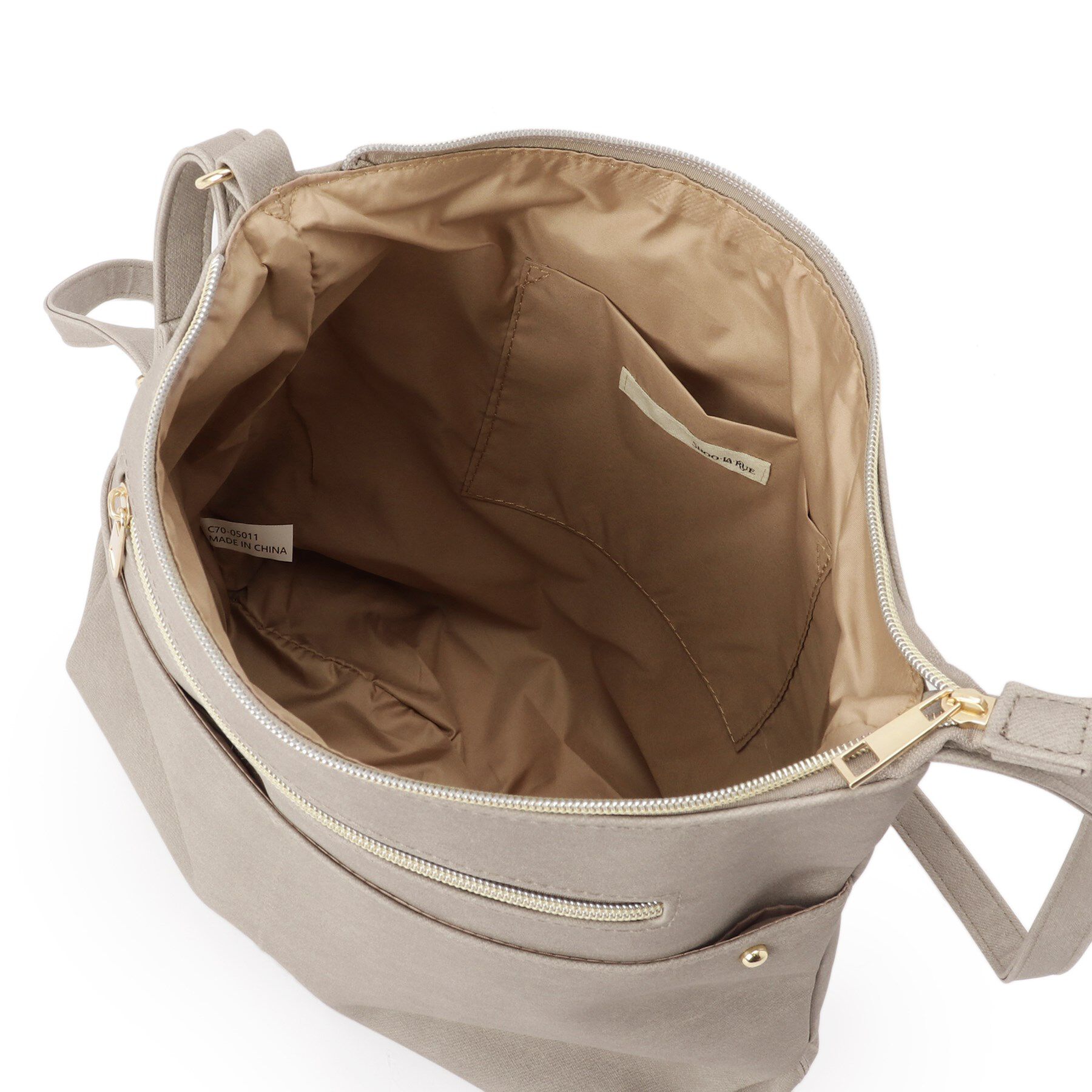 SHOO･LA･RUE「【選べる6色】フロントWポケットショルダーバッグ」|ショルダー・メッセンジャー|