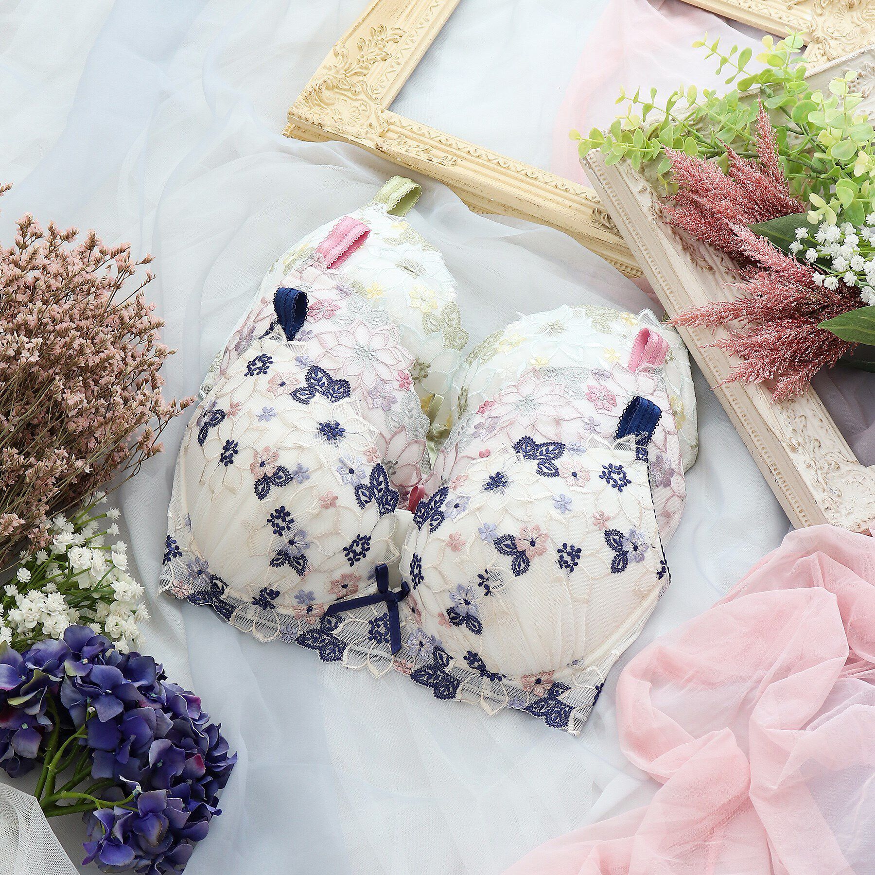 Risa Magli「カモミーユ ブラジャー」|インナー|