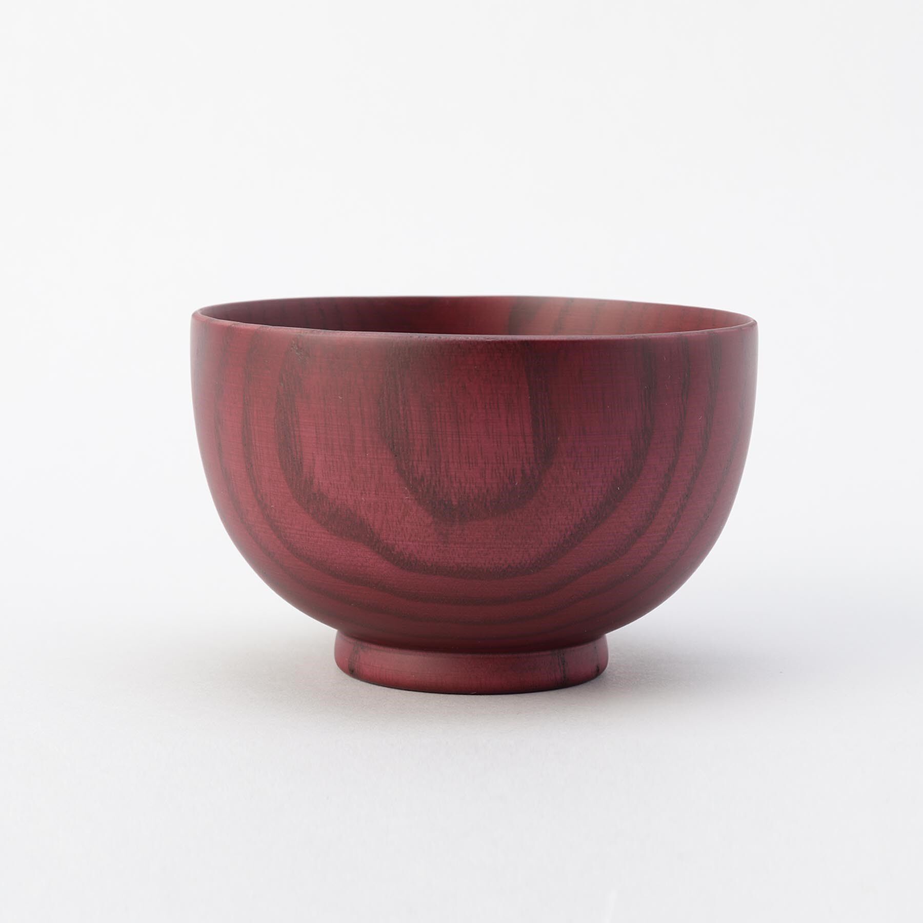 212 KITCHEN STORE「ぎゅっとおにぎりさん 木製汁椀 赤」|食器・キッチングッズ|