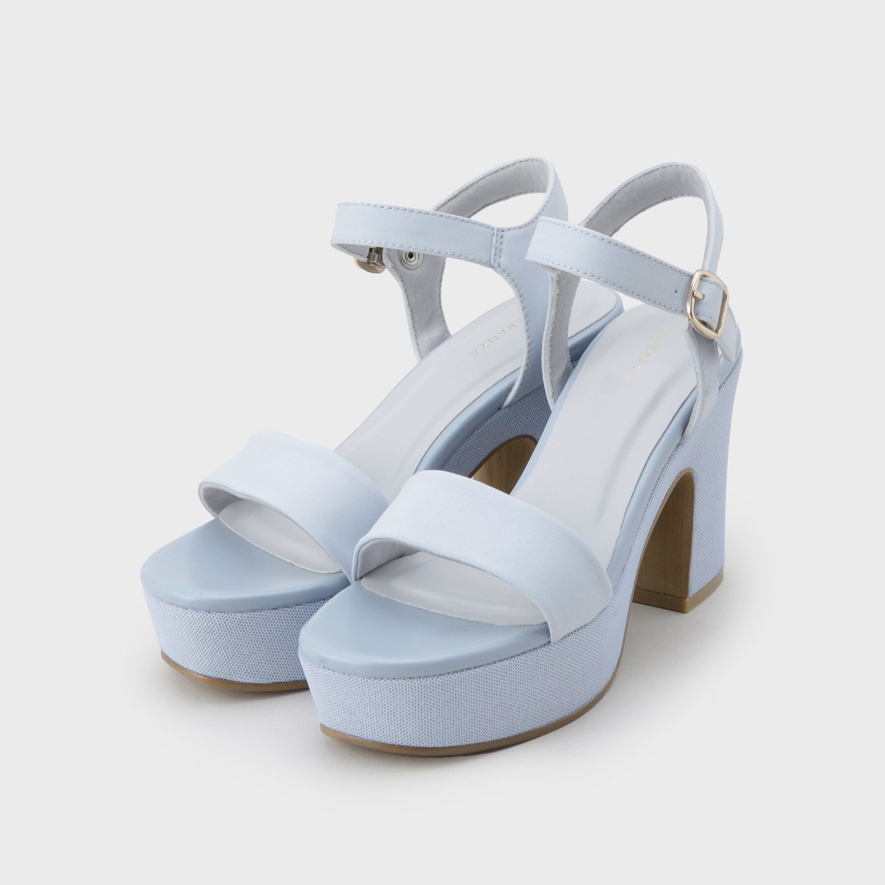 ESPERANZA「ウェッジソールソフトスクエアサンダル」|サンダル|