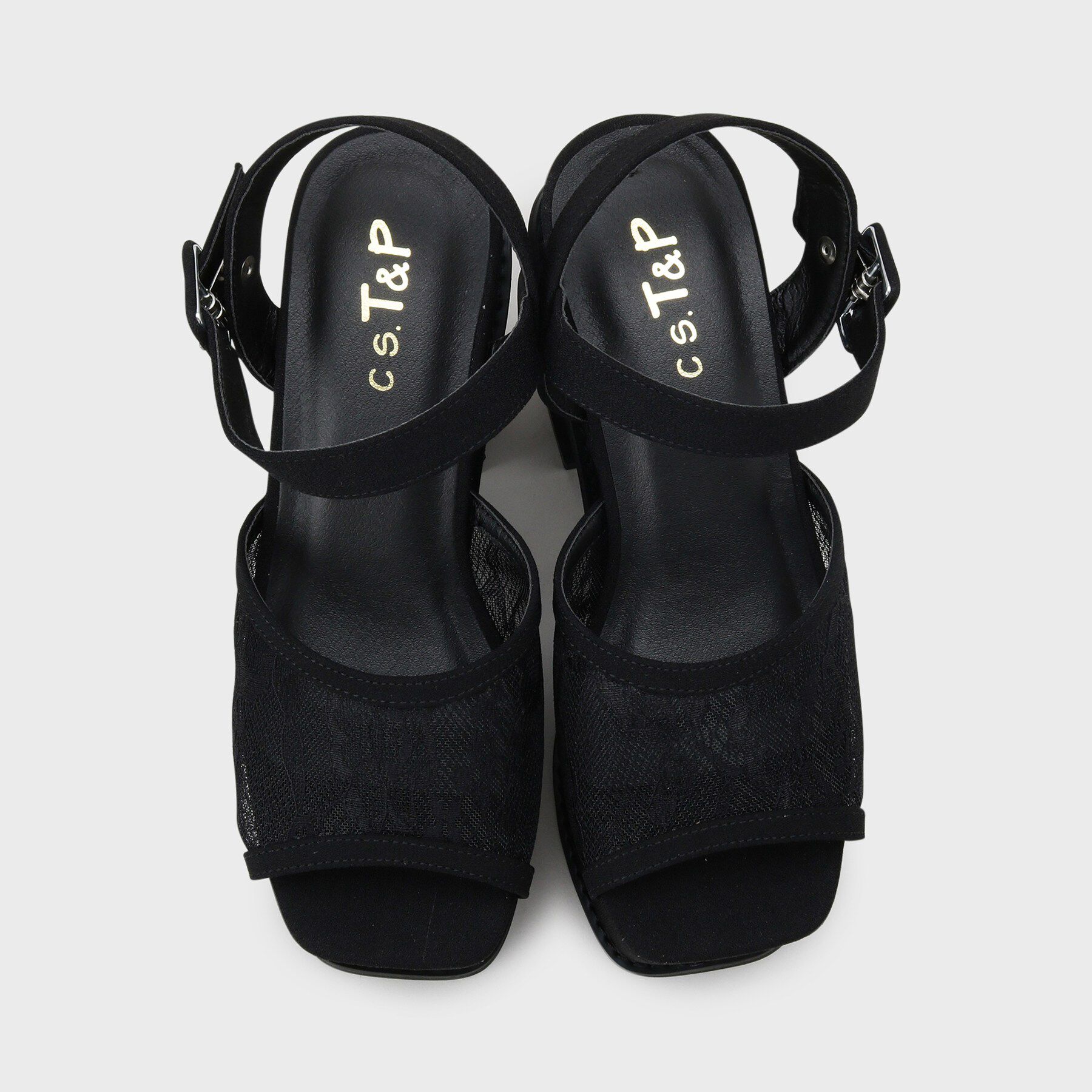 csT&P「厚底シアーサンダル」|サンダル|