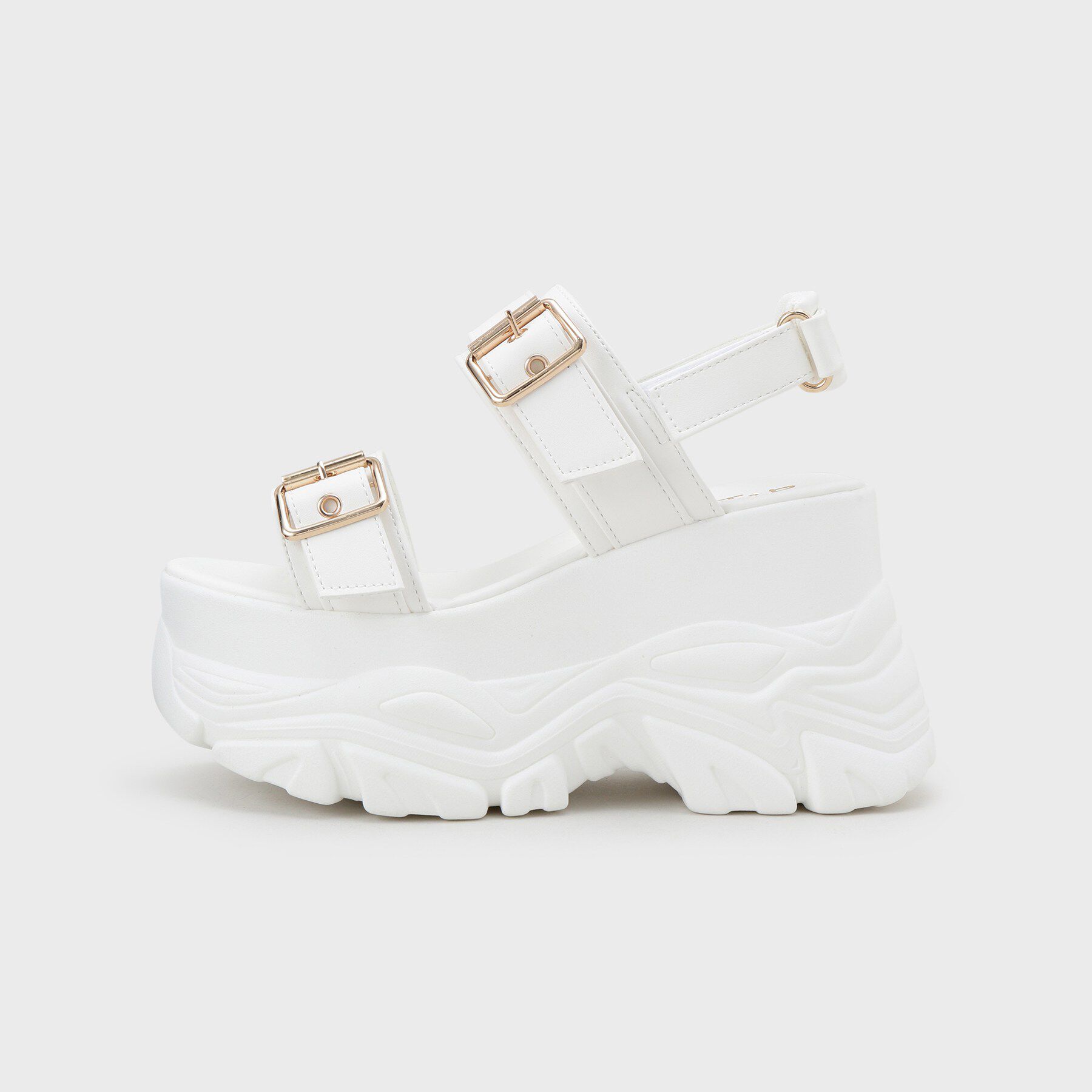 csT&P「厚底ダブルベルトサンダル」|サンダル|