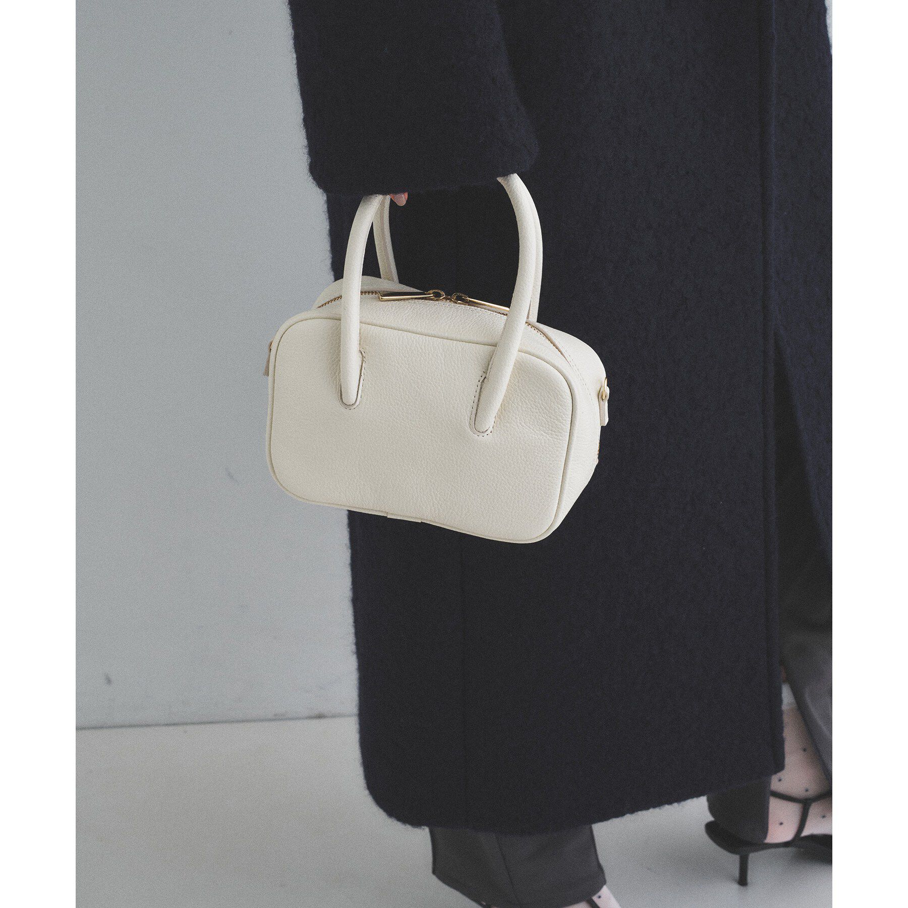 CODE A「MOFIORA｜BOX MINI with strap」|ハンドバッグ|