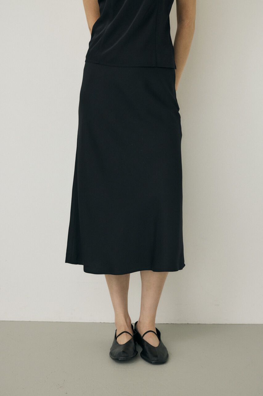 MOUSSY「サテンミディスカート　リサイクルポリエステル&times;レーヨン素材」|スカート|
