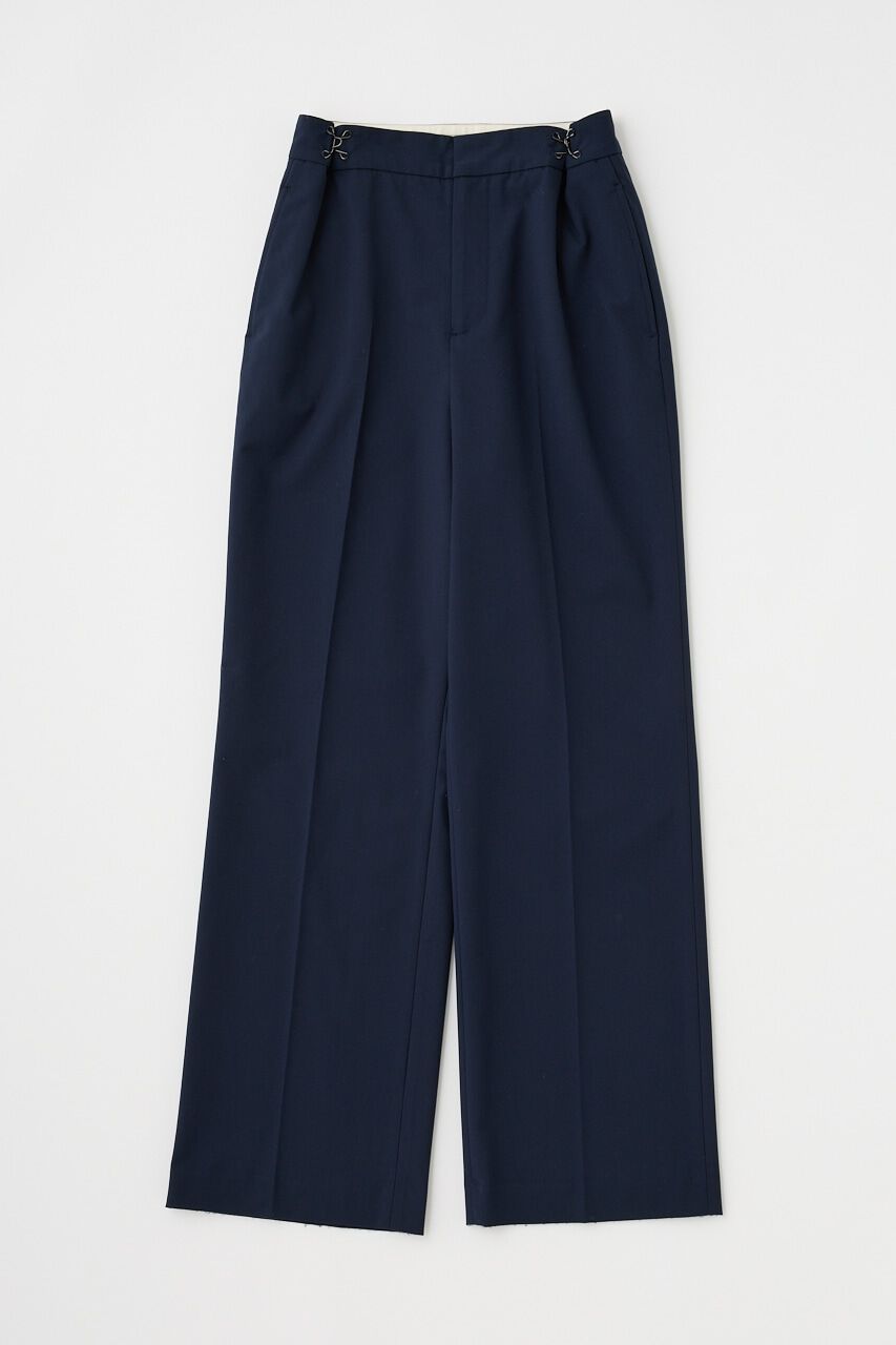 MOUSSY「ワイドパンツ　リサイクルポリエステル&times;レーヨン混」|その他|