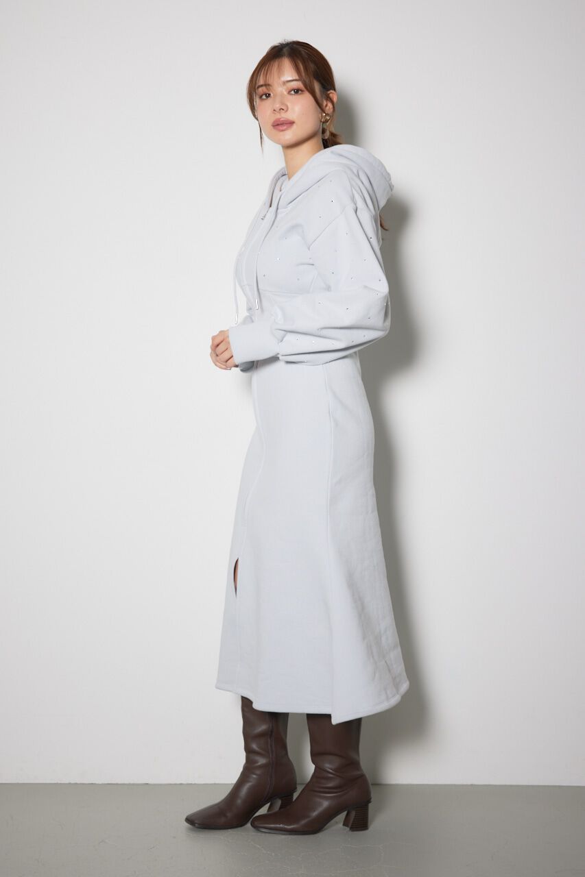 rienda「ビジュースウェットマーメイドワンピース」|ワンピース|