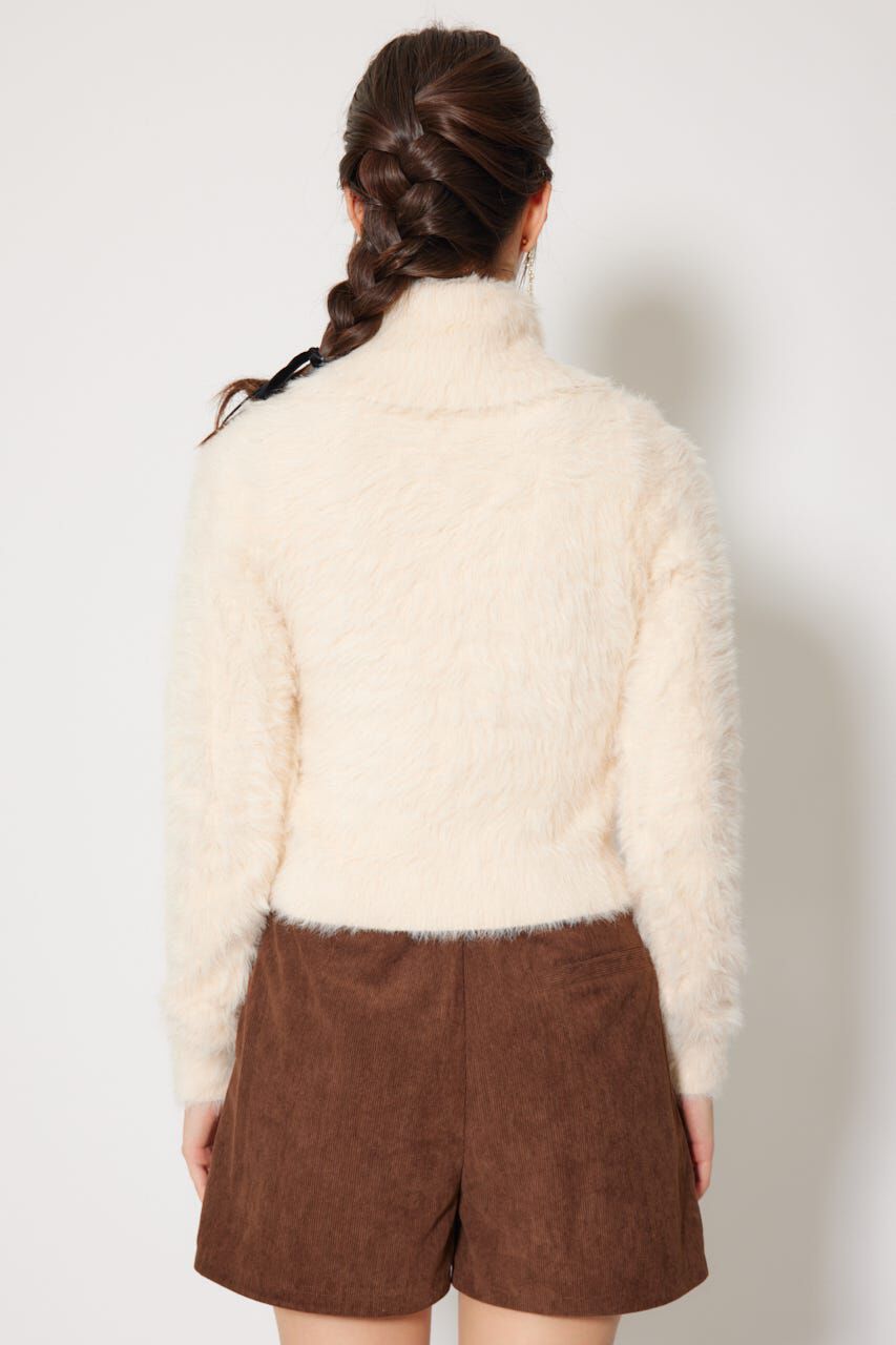 rienda「ボタニカルRロゴニットトップス」|ニット・セーター|