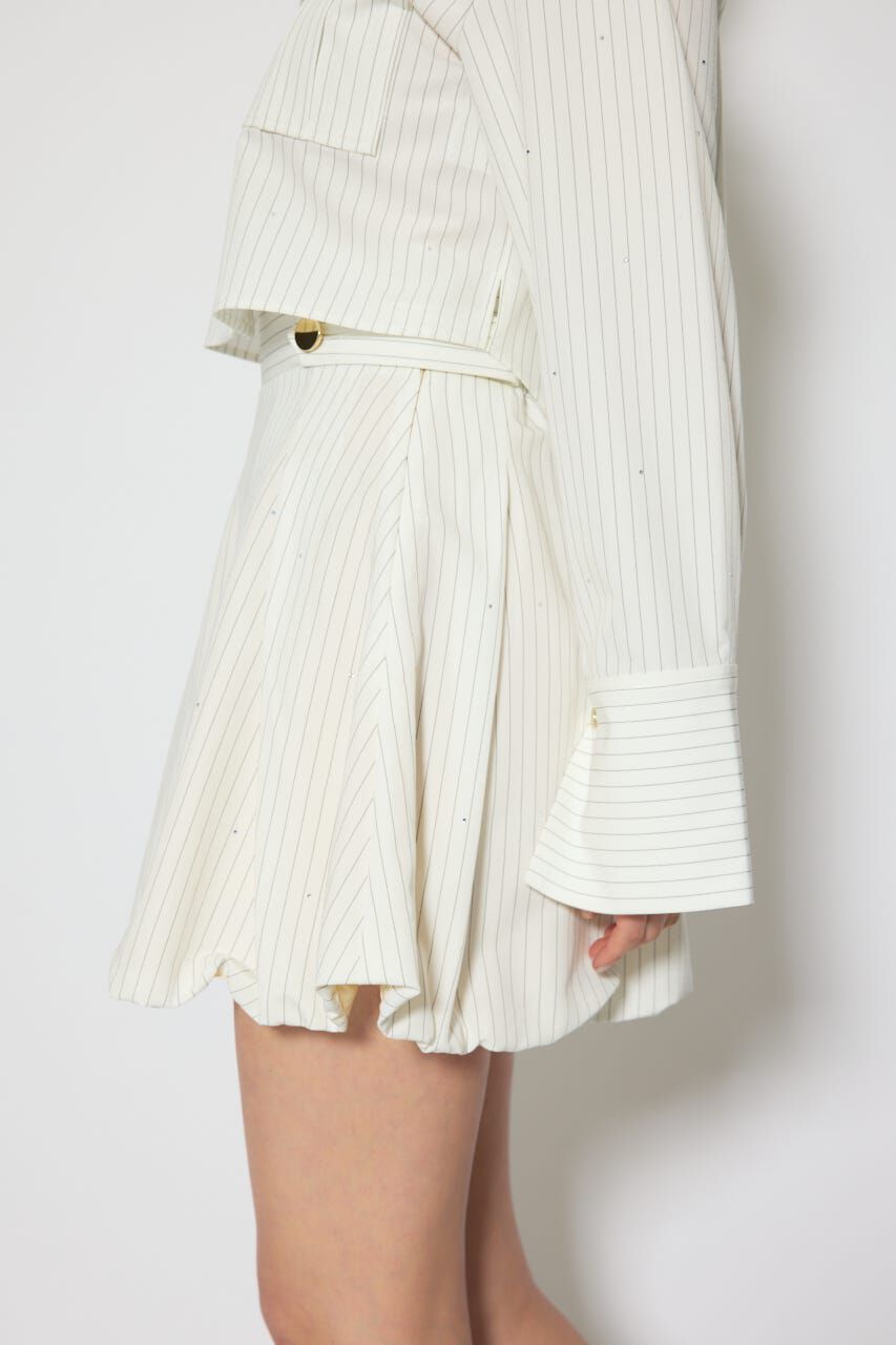 rienda「デコラティブバルーンミニスカート」|スカート|