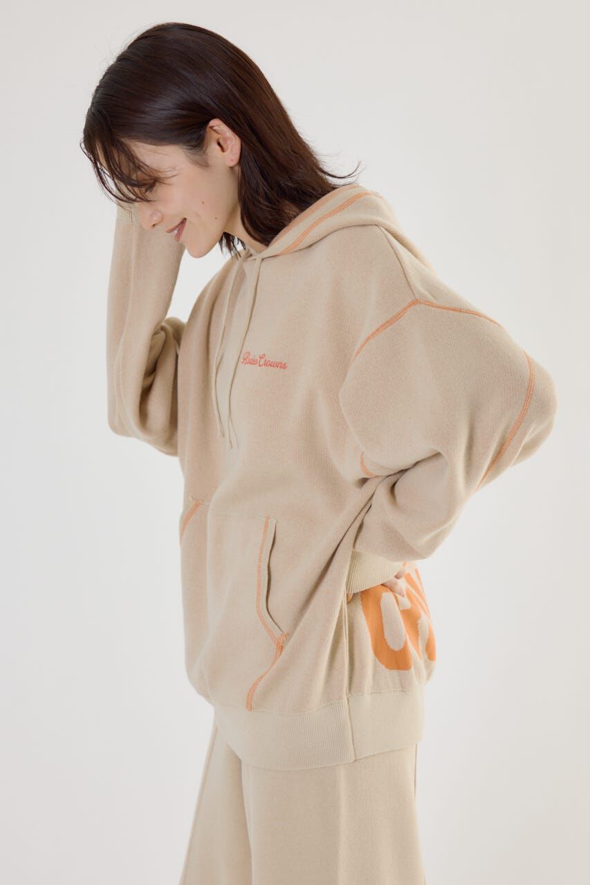 RODEO CROWNS「スウェットライクジャガードロゴフーディー」|パーカー|