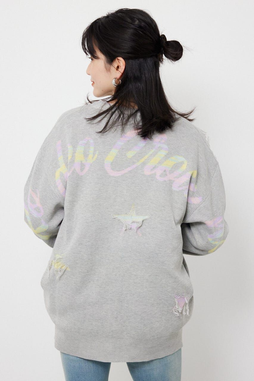 RODEO CROWNS「スター柄ニットカーディガン」|カーディガン|