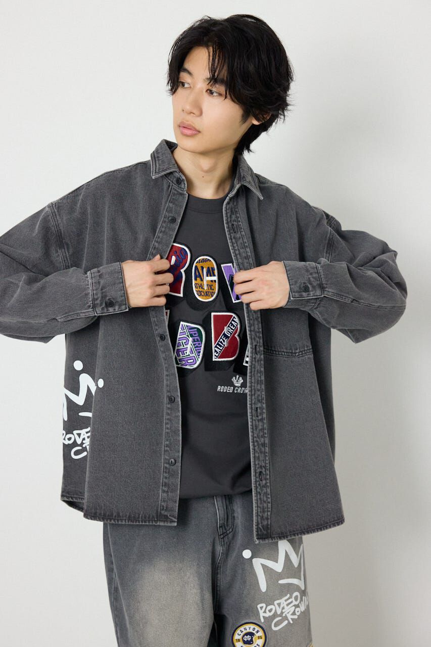 RODEO CROWNS「バラエティーデニムシャツ」|シャツ・ブラウス|