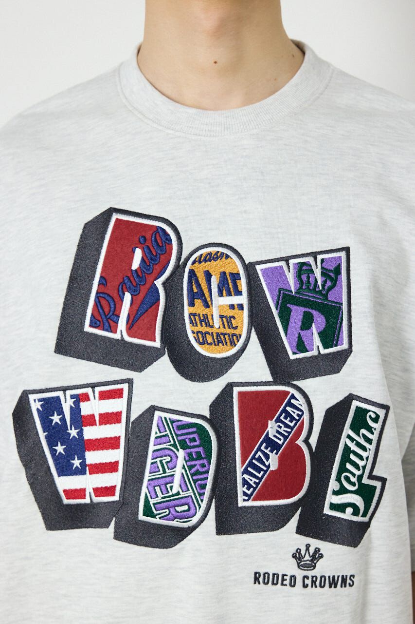 RODEO CROWNS「decoration半袖スウェット」|Tシャツ・カットソー|