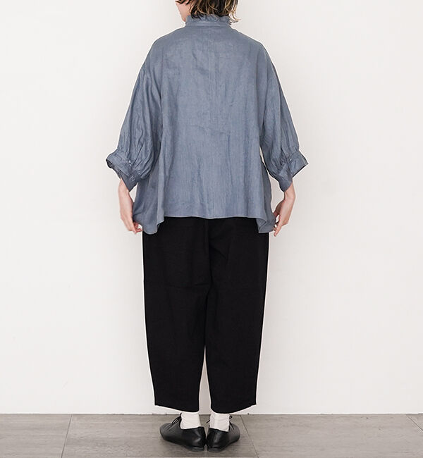 オオカミとフクロウ「オオカミと静かな夜のアフターレイン&ldquo;ブラウス&rdquo;」|シャツ・ブラウス|