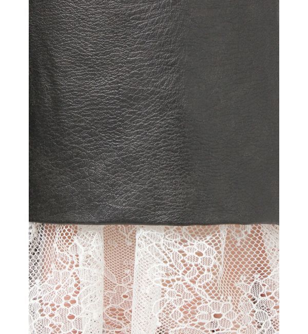 RESEXXY「カフスレースフェイクレザージャケット」|その他|