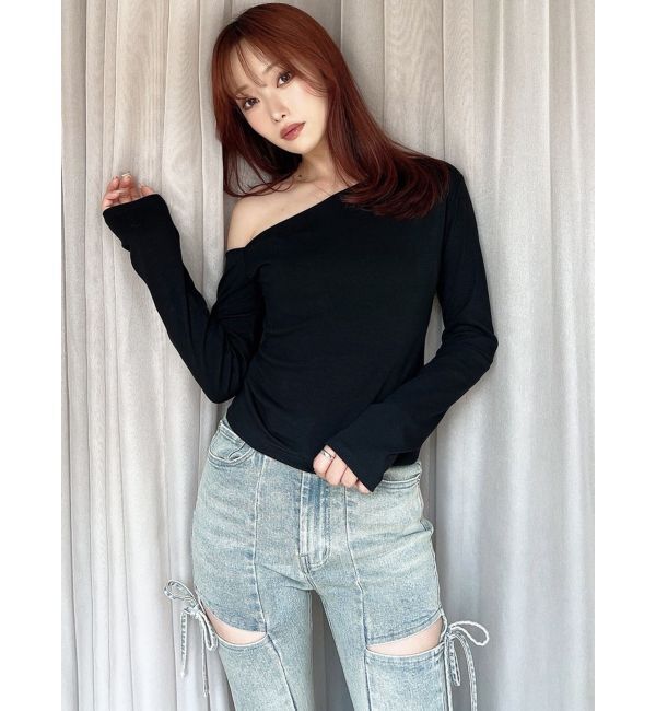 RESEXXY「ワンショルネックTシャツ」|Tシャツ・カットソー|