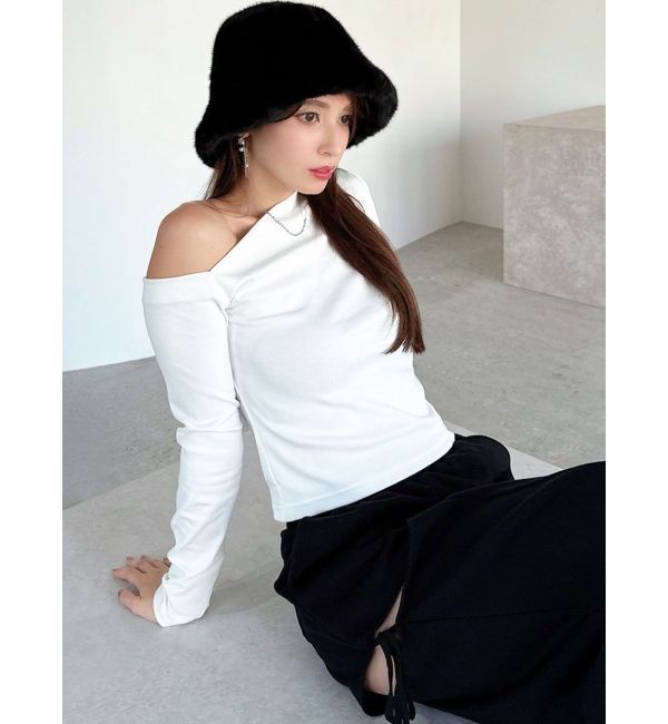 RESEXXY「ワンショルネックTシャツ」|Tシャツ・カットソー|