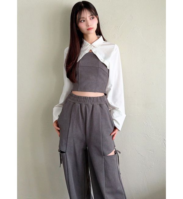 RESEXXY「シャツドッキングトップス【セットアップ着用可能】」|Tシャツ・カットソー|