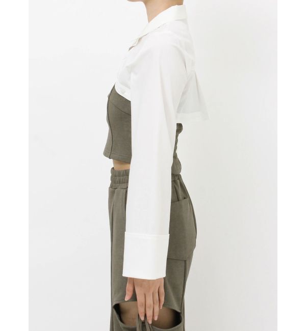 RESEXXY「シャツドッキングトップス【セットアップ着用可能】」|Tシャツ・カットソー|