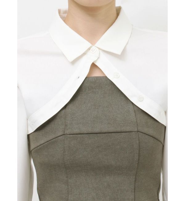 RESEXXY「シャツドッキングトップス【セットアップ着用可能】」|Tシャツ・カットソー|