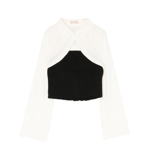 RESEXXY「シャツドッキングトップス【セットアップ着用可能】」|Tシャツ・カットソー|