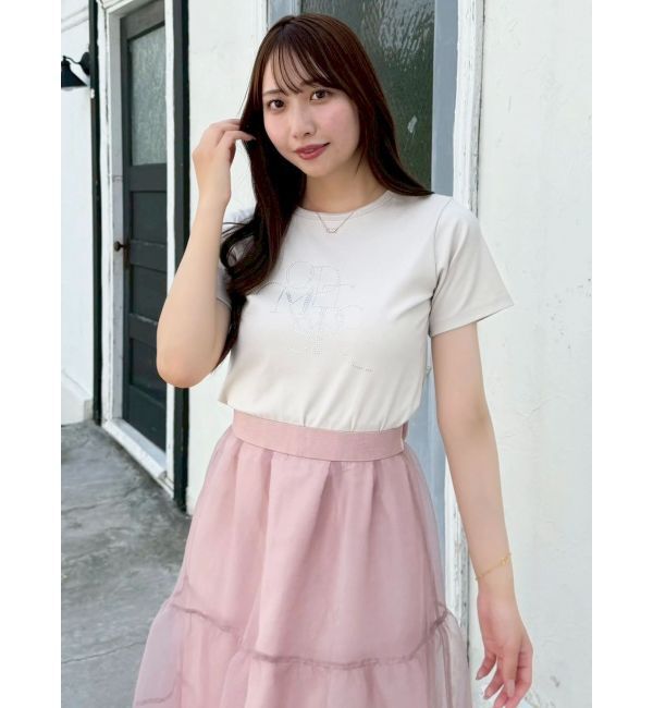 dazzlin「オーガンティアードスカート」|スカート|