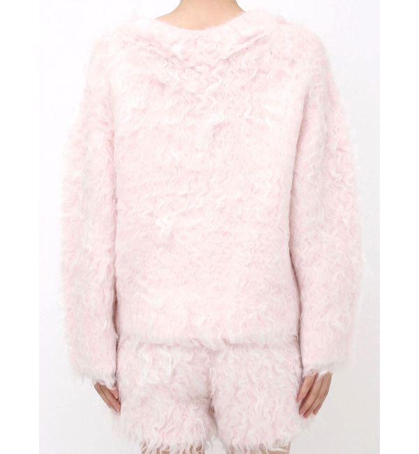 dazzlin「リップルカールVネックニット」|ニット・セーター|