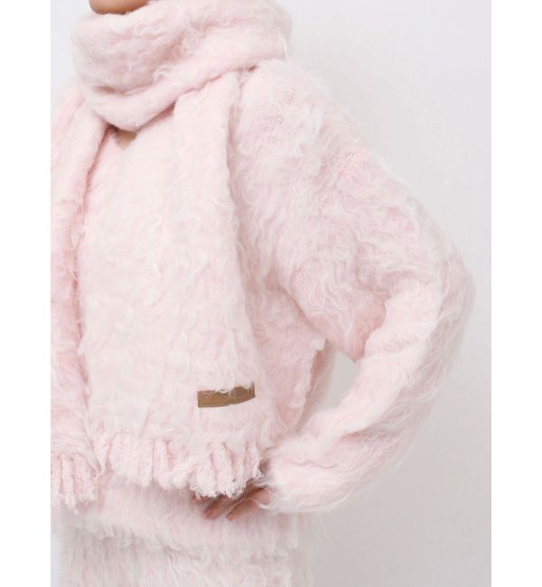 dazzlin「リップルカールVネックニット」|ニット・セーター|