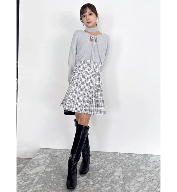 dazzlin「スイッチングコルセットミニスカート」|スカート|