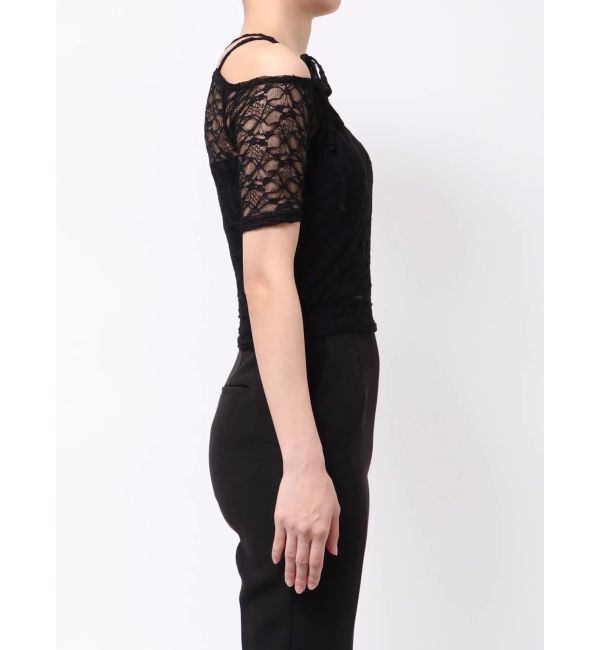 EMODA「レーススキンフィットトップ」|Tシャツ・カットソー|