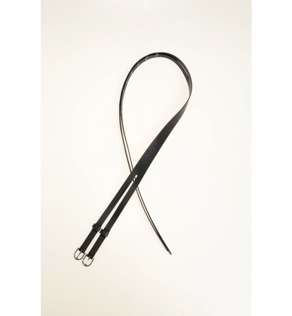 EMODA「ツインバックルロングベルト」|ベルト|ブラック