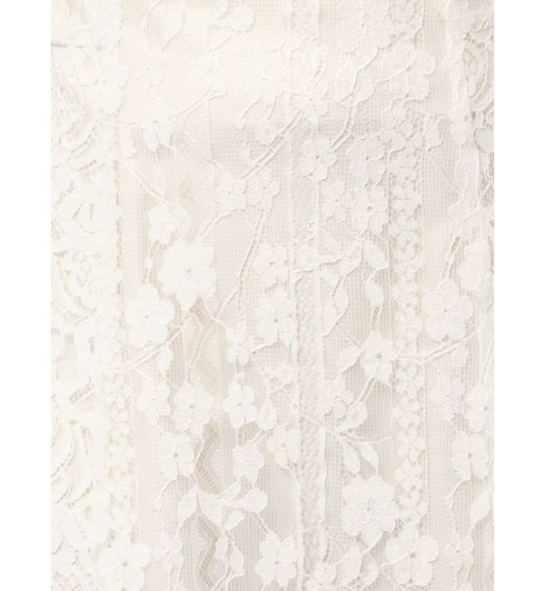 MERCURYDUO「レースパッチワークフレアスカート」|スカート|