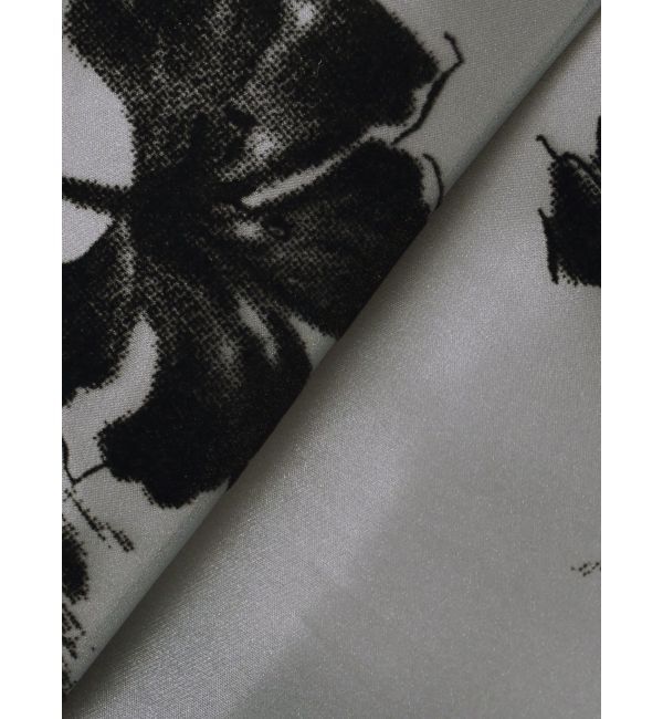 MERCURYDUO「フロッキープリントフレアスカート」|スカート|