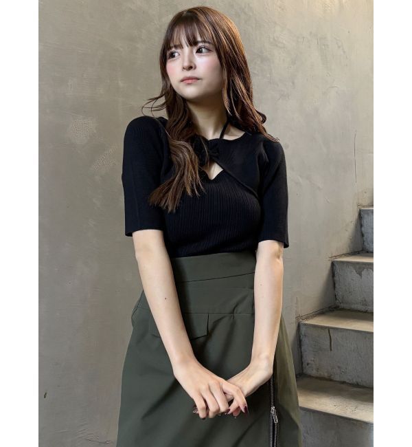 MURUA「ストリングタイニット」|ニット・セーター|