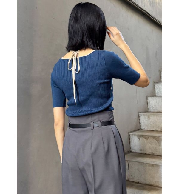 MURUA「ストリングタイニット」|ニット・セーター|