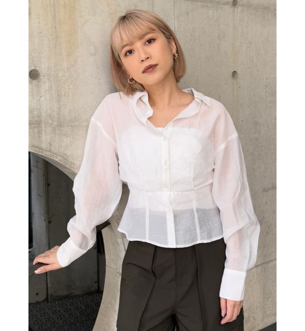 MURUA「マルチウェイシアーシャツ」|シャツ・ブラウス|