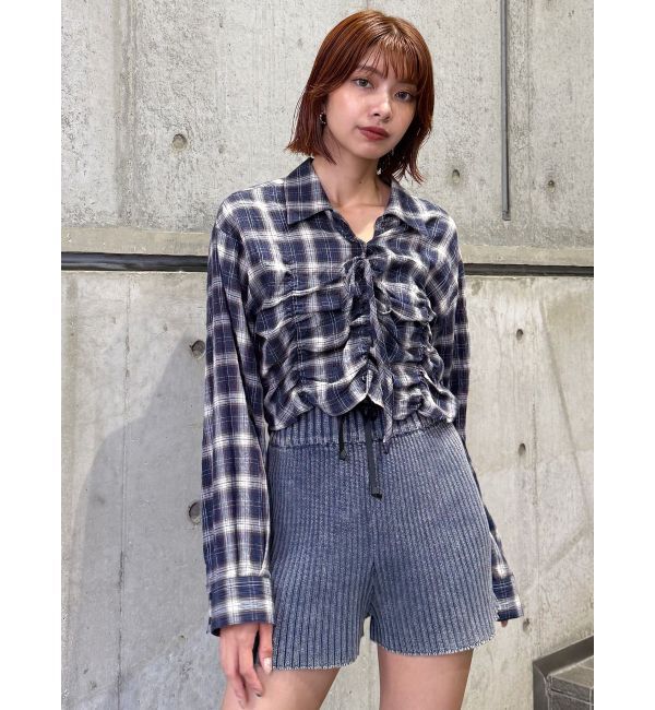 MURUA「2WAYギャザーシャツ」|シャツ・ブラウス|