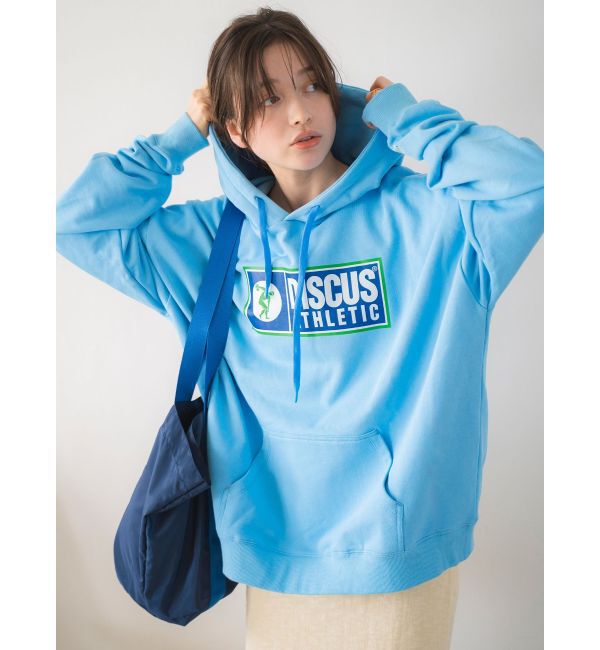 Ungrid「DISCUS別注 フードロゴパーカー」|パーカー|