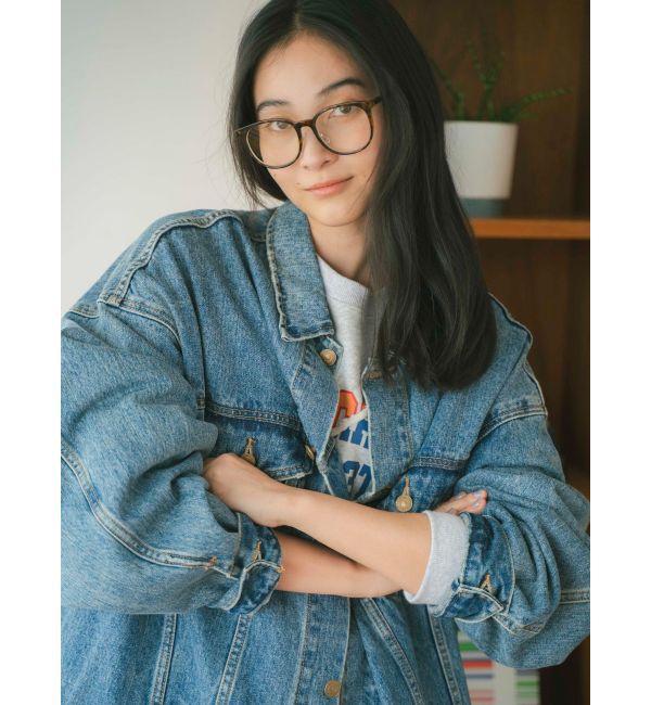 Ungrid「ビッグシルエットデニムジャケット」|デニムジャケット|
