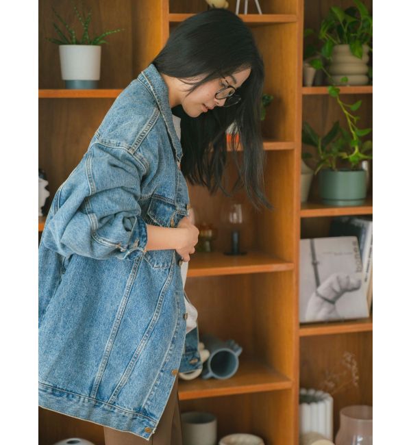 Ungrid「ビッグシルエットデニムジャケット」|デニムジャケット|