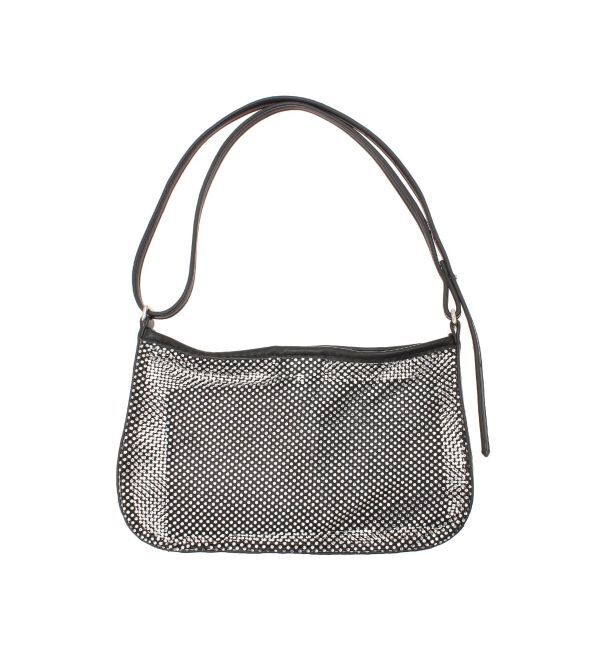 LAGUNAMOON「LADY袱紗付きチュールビジューバッグ」|ハンドバッグ|