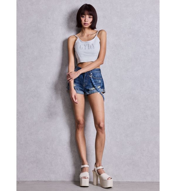 GYDA「アンクルベルトチャンキーサンダル」|サンダル|