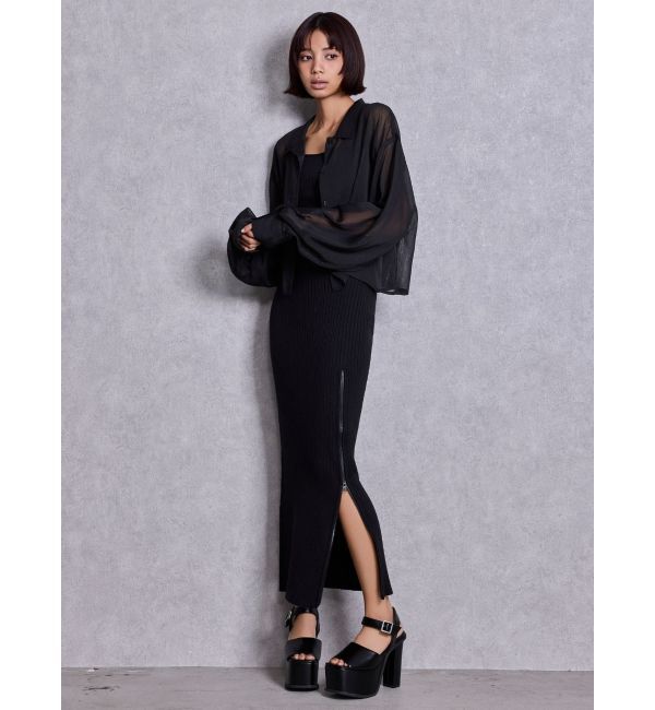 GYDA「アンクルベルトチャンキーサンダル」|サンダル|